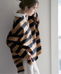 COGTHEBIGSMOKE（コグザビッグスモーク）の「《WEB限定追加2》別注 COG THE BIGSMOKE コグザビッグスモーク IVY RUGBY JERSEY（Tシャツ/カットソー）」