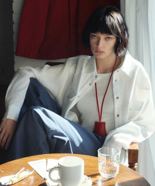 SIYAZU（シヤジュ）の「SITP5248 ウェスタン刺繍ルーズフィットシャツ_Ivory（シャツ/ブラウス・レディース・アイボリー・ONE）」の2枚目の写真