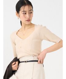 LAGUNAMOON | ラリエットニットプルオーバー(ニット/セーター)