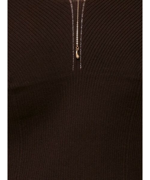 LAGUNAMOON(ラグナムーン)の「【UVカット】ラリエットニットプルオーバー 【夏服】(ニット/セーター・レディース・ライトブルー/ブラウン/ベージュ・FREE)」の16枚目の写真