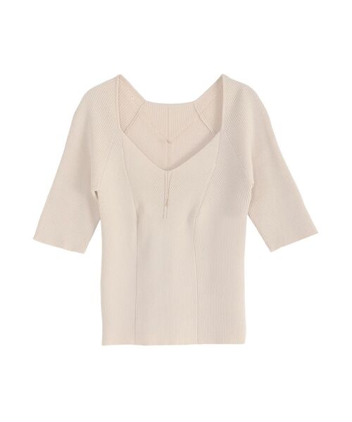 LAGUNAMOON(ラグナムーン)の「【UVカット】ラリエットニットプルオーバー 【夏服】(ニット/セーター・レディース・ライトブルー/ブラウン/ベージュ・FREE)」の20枚目の写真