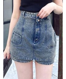 dazzlin（ダズリン）の「コルセットスカパン（デニムパンツ）」