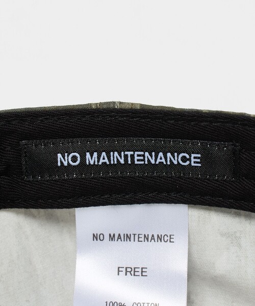 MONKEY TIME(モンキータイム)の「<NO MAINTENANCE>NM ロゴ ハット(キャップ・メンズ・その他1/ブラック・FREE)」の14枚目の写真