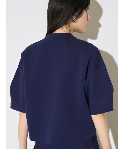 ELENDEEK（エレンディーク）の「フォルムニットトップス（ニット/セーター・レディース・ブラック/オフホワイト/ネイビー・FREE）」の22枚目の写真