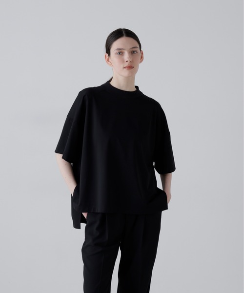 ADORE(アドーア)の「◆ハイゲージコンパクトジャージー半袖(Tシャツ/カットソー・レディース・ピンク/ブラック/ホワイト・38)」の15枚目の写真
