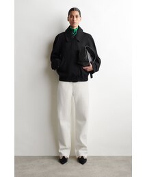 COS（コス）の「ラウンドコットン ブルゾンジャケット（その他アウター）」