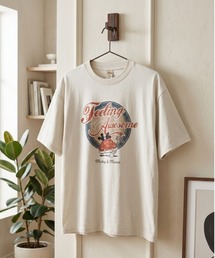 Disney（ディズニー）の「【DISNEY ディズニー】ミッキーマウスUSD加工プリント半袖Tシャツ（Tシャツ/カットソー）」