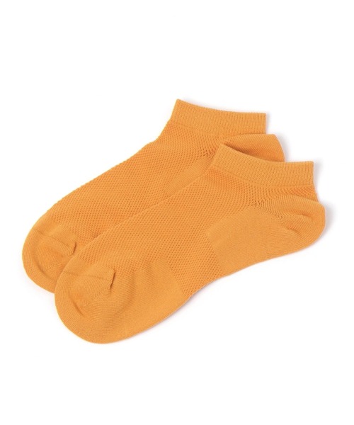 LAKOLE（ラコレ）の「メッシュゴーストソックス / 636421（ソックス/靴下・メンズ・ブラック/ライトグレー/オレンジ/ロイヤルブルー・FREE）」の4枚目の写真