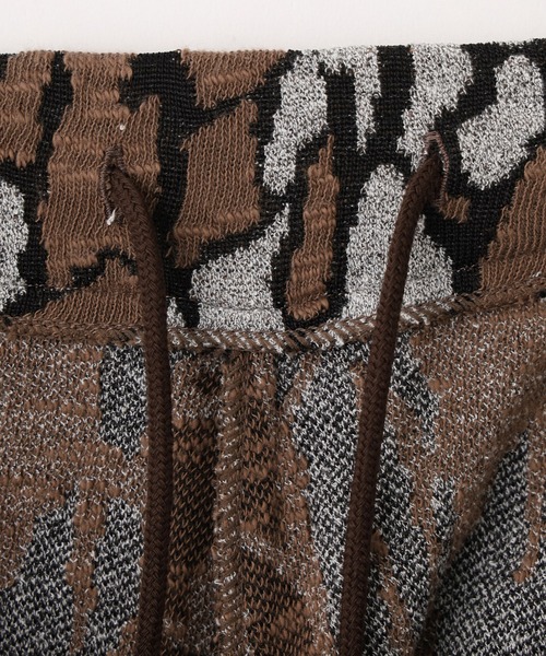 gim context（ジムコンテキスト）の「gimcontext Trebark Camo Knit Trousers 25505040（その他パンツ・メンズ・カモフラージュ・M）」の6枚目の写真