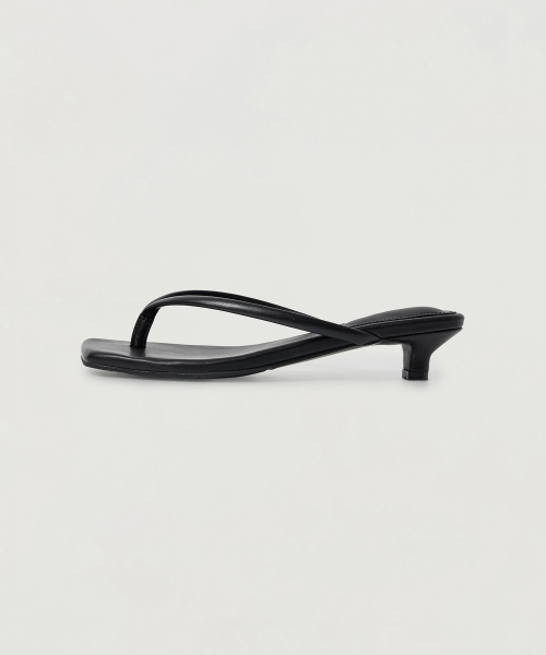 AARAN(アラン)の「ソフトストラップミドルフリップフロップ_ブラック(サンダル・レディース・その他・23cm/24cm/25cm)」の5枚目の写真