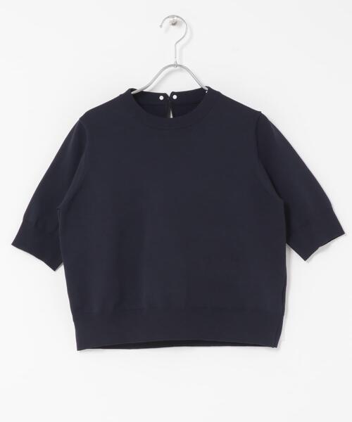URBAN RESEARCH ROSSO WOMEN(アーバンリサーチ ロッソ)の「『WEB限定』2WAYレースカラーニット(ニット/セーター・レディース・ネイビー/ピンク/イエロー系その他・FREE)」の16枚目の写真