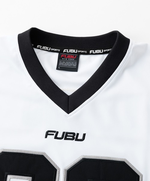 FUBU( フブ)の「FUBU フブ ブランド Game Shirts/ゲームTシャツ(Tシャツ/カットソー・メンズ・サックスブルー/ホワイト/ブラック・M/XXL/XL/L)」の4枚目の写真