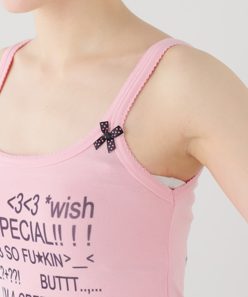 HOLECO/ホレコ】Dango Camisole（キャミソール）｜Oriens JOURNAL