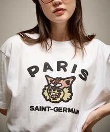 【Paris Saint-Germain / パリ・サン＝ジェルマン】 JP COLLEGE LOGO TEE