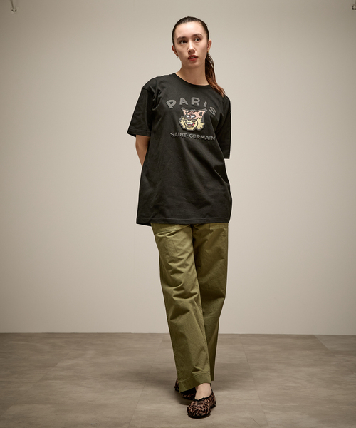 PARIS SAINT-GERMAIN（パリサンジェルマン）の「【Paris Saint-Germain / パリ・サン＝ジェルマン】 JP COLLEGE LOGO TEE（Tシャツ/カットソー・メンズ・ブラック/ブルー系その他/ピンク/ホワイト・X-LARGE/LARGE/MEDIUM/SMALL）」の8枚目の写真