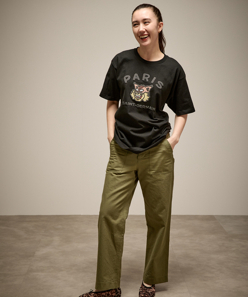 PARIS SAINT-GERMAIN（パリサンジェルマン）の「【Paris Saint-Germain / パリ・サン＝ジェルマン】 JP COLLEGE LOGO TEE（Tシャツ/カットソー・メンズ・ブラック/ブルー系その他/ピンク/ホワイト・X-LARGE/LARGE/MEDIUM/SMALL）」の9枚目の写真