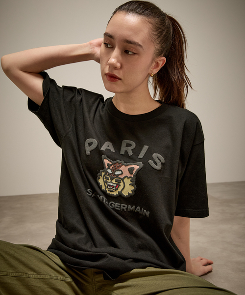 PARIS SAINT-GERMAIN（パリサンジェルマン）の「【Paris Saint-Germain / パリ・サン＝ジェルマン】 JP COLLEGE LOGO TEE（Tシャツ/カットソー・メンズ・ブラック/ブルー系その他/ピンク/ホワイト・X-LARGE/LARGE/MEDIUM/SMALL）」の14枚目の写真