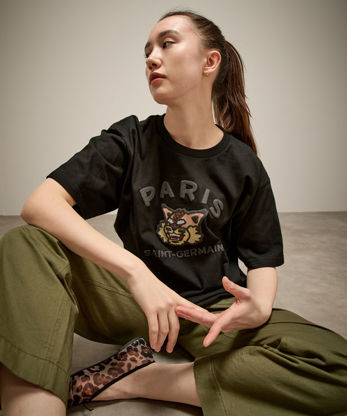 PARIS SAINT-GERMAIN（パリサンジェルマン）の「【Paris Saint-Germain / パリ・サン＝ジェルマン】 JP COLLEGE LOGO TEE（Tシャツ/カットソー・メンズ・ブラック/ブルー系その他/ピンク/ホワイト・X-LARGE/LARGE/MEDIUM/SMALL）」の16枚目の写真