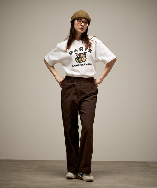 PARIS SAINT-GERMAIN（パリサンジェルマン）の「【Paris Saint-Germain / パリ・サン＝ジェルマン】 JP COLLEGE LOGO TEE（Tシャツ/カットソー・メンズ・ブラック/ブルー系その他/ピンク/ホワイト・X-LARGE/LARGE/MEDIUM/SMALL）」の18枚目の写真