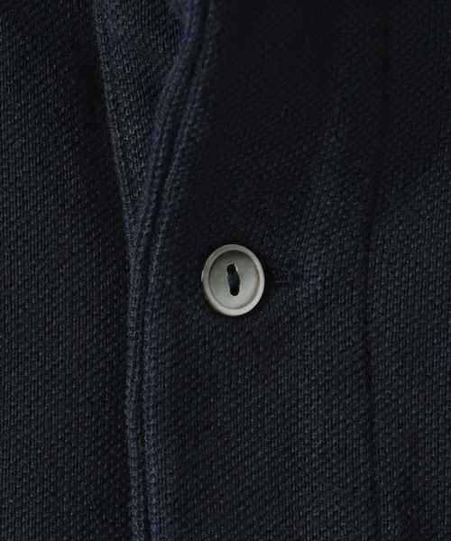 LACOSTE（ラコステ）の「LACOSTE / ラコステ 別注 ヘビー ピケ ポロシャツ（ポロシャツ・メンズ・サファリグリーン/ブラウン/ピンク/ネイビー・3/4/5）」の9枚目の写真