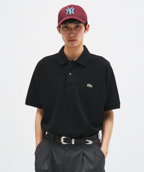 LACOSTE（ラコステ）の「LACOSTE / ラコステ 別注 ヘビー ピケ ポロシャツ（ポロシャツ・メンズ・サファリグリーン/ブラウン/ピンク/ネイビー/チャコールグレー/アイボリー/グリーン系その他・3/4/5）」の6枚目の写真