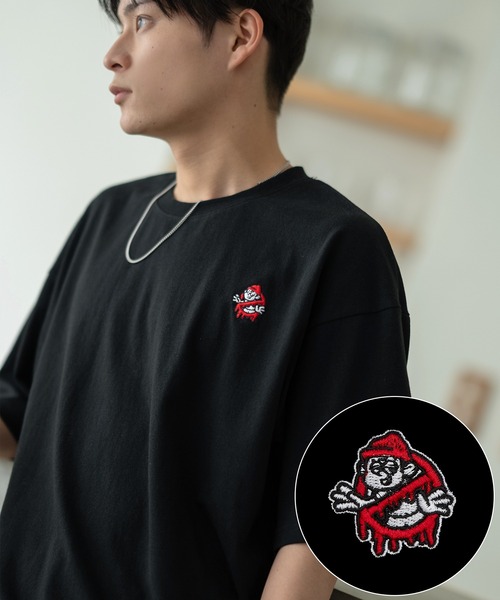 En serio TOKYO(エンソリオトーキョー)の「【SIDEWAYSTANCE】刺繍ノーウェイ半袖Tシャツ SIDE24-056(Tシャツ/カットソー・メンズ・アッシュ/ブラック/ホワイト・SMALL/MEDIUM/LARGE/X-LARGE)」の1枚目の写真