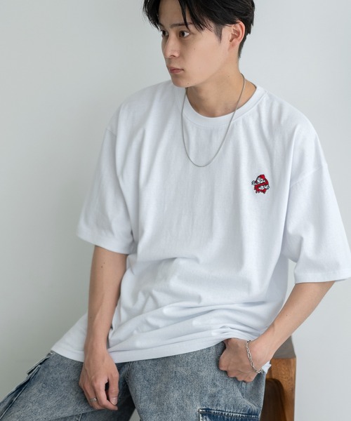 En serio TOKYO(エンソリオトーキョー)の「【SIDEWAYSTANCE】刺繍ノーウェイ半袖Tシャツ SIDE24-056(Tシャツ/カットソー・メンズ・アッシュ/ブラック/ホワイト・SMALL/MEDIUM/LARGE/X-LARGE)」の19枚目の写真