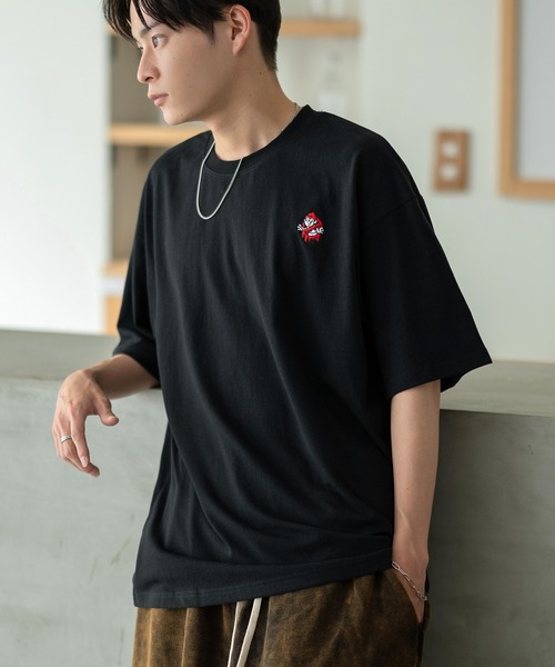 En serio TOKYO(エンソリオトーキョー)の「【SIDEWAYSTANCE】刺繍ノーウェイ半袖Tシャツ SIDE24-056(Tシャツ/カットソー・メンズ・アッシュ/ブラック/ホワイト・SMALL/MEDIUM/LARGE/X-LARGE)」の16枚目の写真