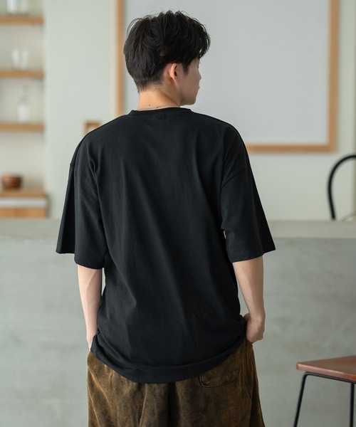 En serio TOKYO(エンソリオトーキョー)の「【SIDEWAYSTANCE】刺繍ノーウェイ半袖Tシャツ SIDE24-056(Tシャツ/カットソー・メンズ・アッシュ/ブラック/ホワイト・SMALL/MEDIUM/LARGE/X-LARGE)」の15枚目の写真