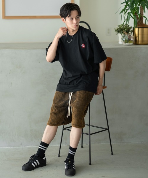 En serio TOKYO(エンソリオトーキョー)の「【SIDEWAYSTANCE】刺繍ノーウェイ半袖Tシャツ SIDE24-056(Tシャツ/カットソー・メンズ・アッシュ/ブラック/ホワイト・SMALL/MEDIUM/LARGE/X-LARGE)」の14枚目の写真