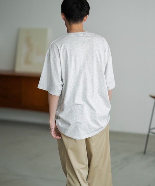 En serio TOKYO(エンソリオトーキョー)の「【SIDEWAYSTANCE】刺繍ノーウェイ半袖Tシャツ SIDE24-056(Tシャツ/カットソー・メンズ・アッシュ/ブラック/ホワイト・SMALL/MEDIUM/LARGE/X-LARGE)」の12枚目の写真