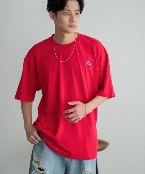 En serio TOKYO(エンソリオトーキョー)の「【SIDEWAYSTANCE】刺繍ノーウェイ半袖Tシャツ SIDE24-056(Tシャツ/カットソー・メンズ・アッシュ/ブラック/ホワイト・SMALL/MEDIUM/LARGE/X-LARGE)」の10枚目の写真