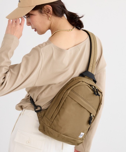 Drifter（ドリフター）の「BARNYARDSTORM / Drifter(ドリフター)別注 / ワンショルリュック（バックパック/リュック・レディース・カーキ/ブラック・FREE）」の7枚目の写真