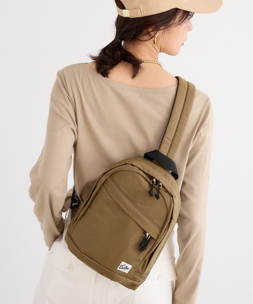 Drifter（ドリフター）の「BARNYARDSTORM / Drifter(ドリフター)別注 / ワンショルリュック（バックパック/リュック・レディース・カーキ/ブラック・FREE）」の10枚目の写真