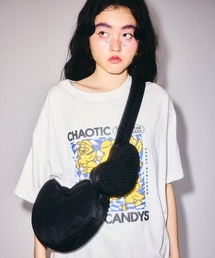 Candy Stripper（キャンディストリッパー）の「HEART POUCH SHOULDER バッグ（ショルダーバッグ）」