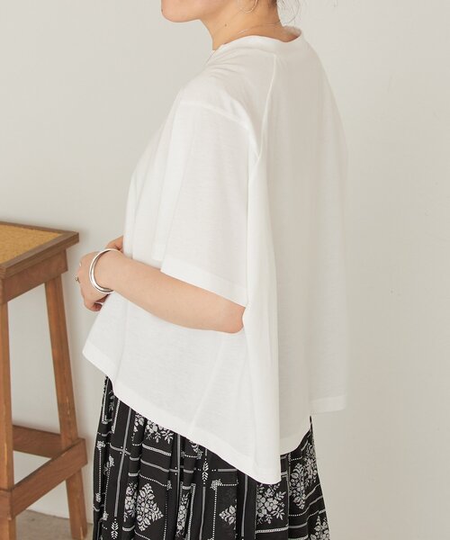 ビアズリー  半袖カットソー BEARDSLEY（ビアズリー） tシャツ スクエアTee レディース : ZOZOTOWN