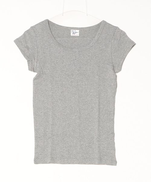 MILLER(ミラー)の「Robert P. Miller / パネルリブ半袖無地 / 807C(Tシャツ/カットソー・レディース・ブラック/チャコールグレー/オレンジ系その他/ブラック系その他/ホワイト系その他4/ホワイト系その他2/グレー/ホワイト系その他3/ピンク/ホワイト/グレー系その他4/イエロー/グレー系その他3/ミント・FREE)」の20枚目の写真