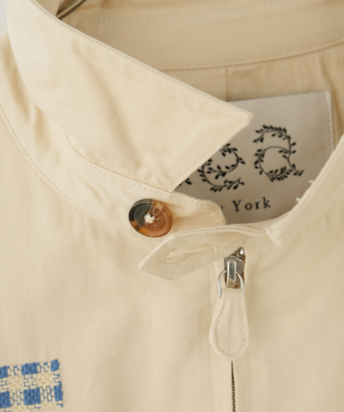 U by SPICK&SPAN（ユーバイスピックアンドスパン）の「Sea New York/シー ニューヨーク CLAIRA EMB JACKET（その他アウター・レディース・ベージュ・SMALL）」の10枚目の写真