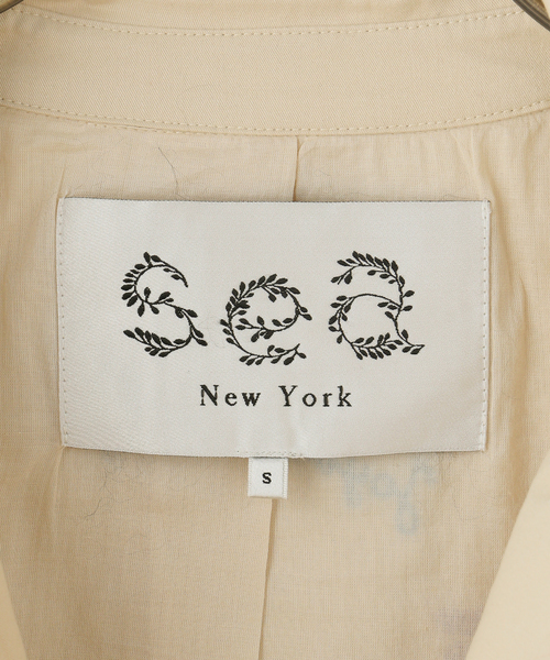 U by SPICK&SPAN（ユーバイスピックアンドスパン）の「Sea New York/シー ニューヨーク CLAIRA EMB JACKET（その他アウター・レディース・ベージュ・SMALL）」の7枚目の写真