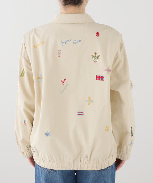 U by SPICK&SPAN（ユーバイスピックアンドスパン）の「Sea New York/シー ニューヨーク CLAIRA EMB JACKET（その他アウター・レディース・ベージュ・SMALL）」の2枚目の写真