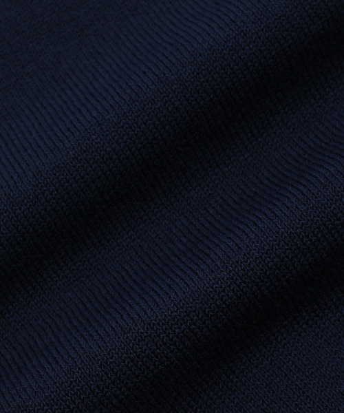 GRUNDEN（グルンデン）の「COOL COTTON KNIT TOP (INK NAVY)（ニット/セーター・レディース・その他・OS）」の4枚目の写真
