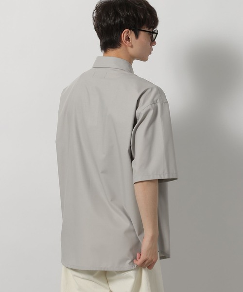 LAKOLE(ラコレ)の「シルキーTRレギュラーシャツ / 645760(シャツ/ブラウス・メンズ・ブラック/グレー/ベージュ・LARGE/MEDIUM)」の10枚目の写真