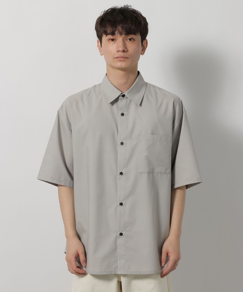 LAKOLE(ラコレ)の「シルキーTRレギュラーシャツ / 645760(シャツ/ブラウス・メンズ・ブラック/グレー/ベージュ・LARGE/MEDIUM)」の13枚目の写真