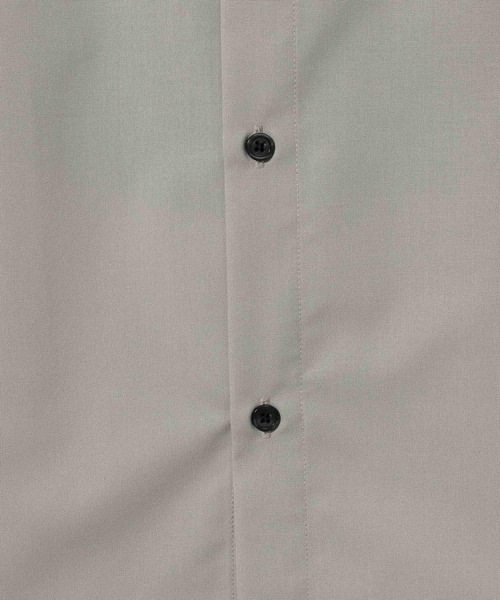 LAKOLE(ラコレ)の「シルキーTRレギュラーシャツ / 645760(シャツ/ブラウス・メンズ・ブラック/グレー/ベージュ・LARGE/MEDIUM)」の22枚目の写真