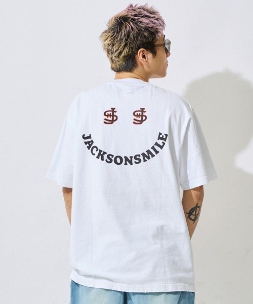 ムラサキスポーツ（ムラサキスポーツ）の「DEAR LAUREL/ディアローレル×ジャクソンマティス 半袖 Tシャツ DL26S-JM2104（Tシャツ/カットソー・メンズ・チャコールグレー/ホワイト・S/M/L）」の11枚目の写真