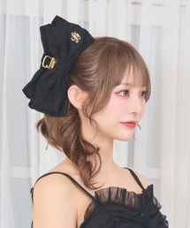 LAFARY（ラファリー）の「レースリボンバンスクリップ（バレッタ/ヘアクリップ）」