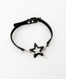 WEGO/スターカラビナPUチョーカー