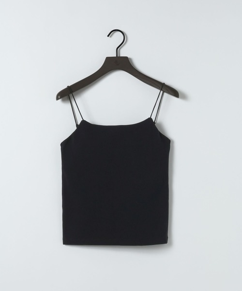 eL(エル)の「【eL】Cup Top Cami/668741(キャミソール・レディース・オフホワイト/ブラック・FREE)」の2枚目の写真