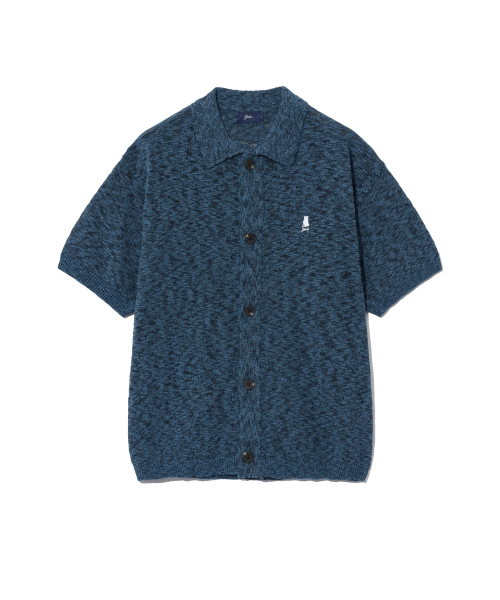 YALE（イェール）の「ヘッダーショートスリーブニットシャツヘッダーネイビー（Tシャツ/カットソー・レディース・その他・SMALL/X-LARGE/LARGE/MEDIUM）」の2枚目の写真