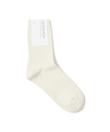 fennica | SASAWASHI / リブ ソックス 22-24cm(ソックス/靴下)